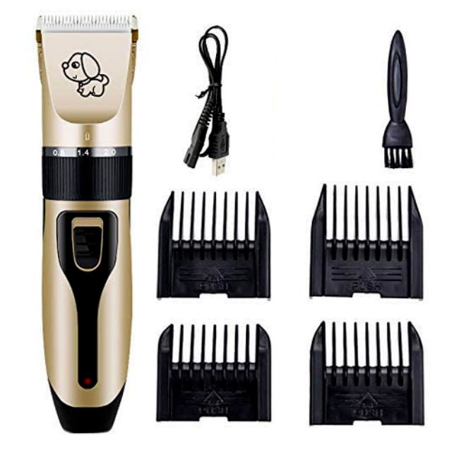 Delly Clippers For Dogs Professional Pet Cat Gromming Trimmer Kit Rechargeable Cats Haircut