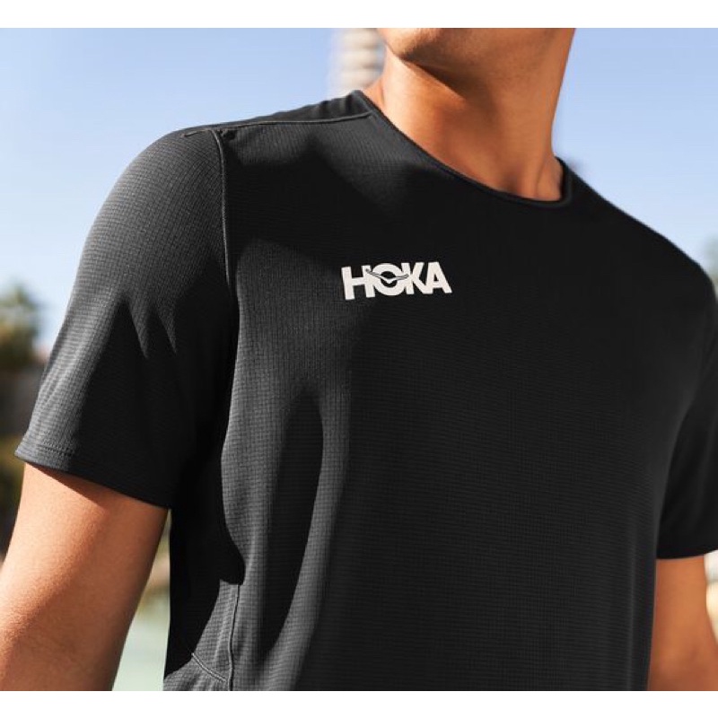 Hoka One One Performance Running Shirt, fitness gym marathon Sports ...