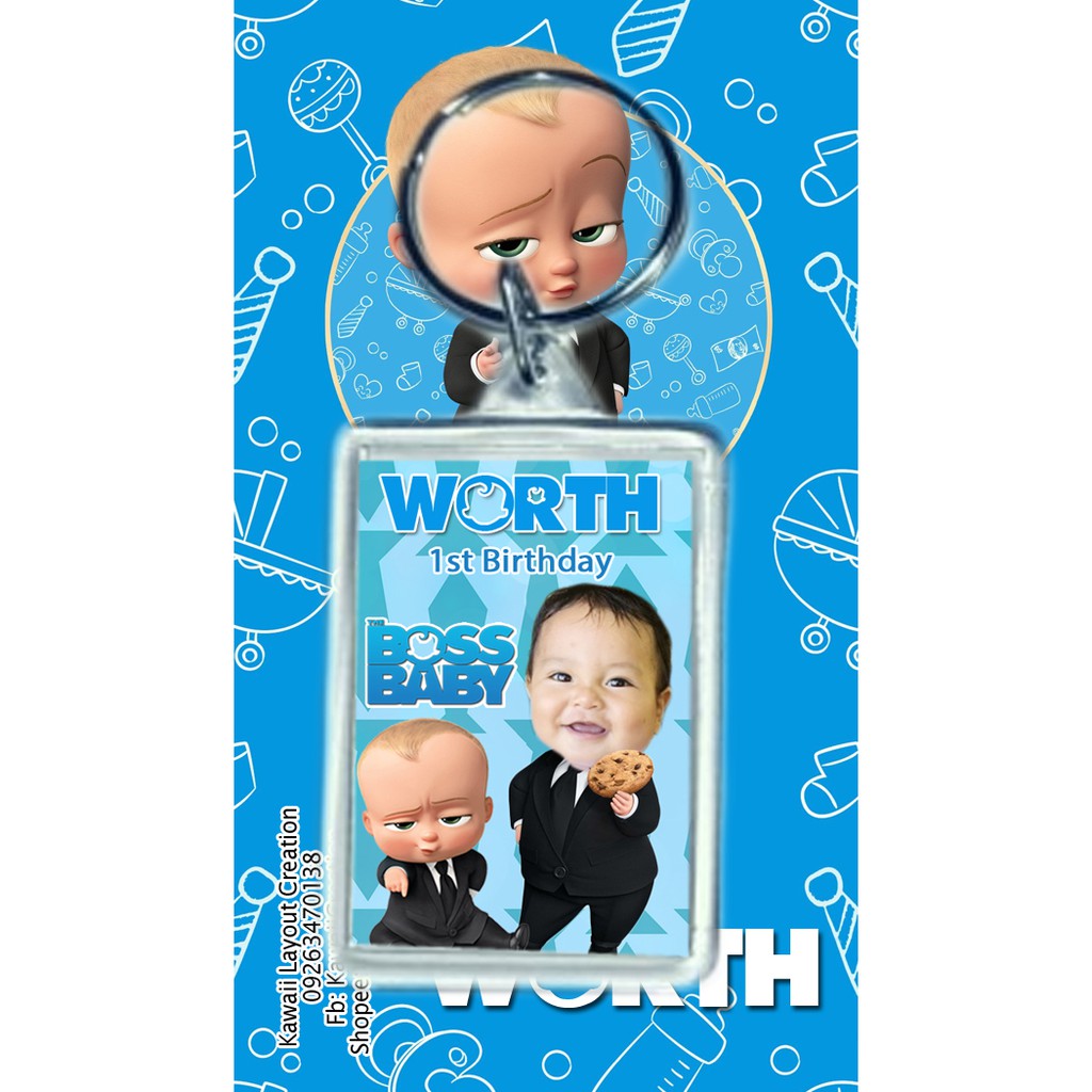 boss baby keychain (individually packed) | Shopee Malaysia