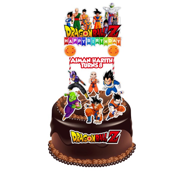 Dragon Ball Z Cake Topper DragonBall Son Goku Angola