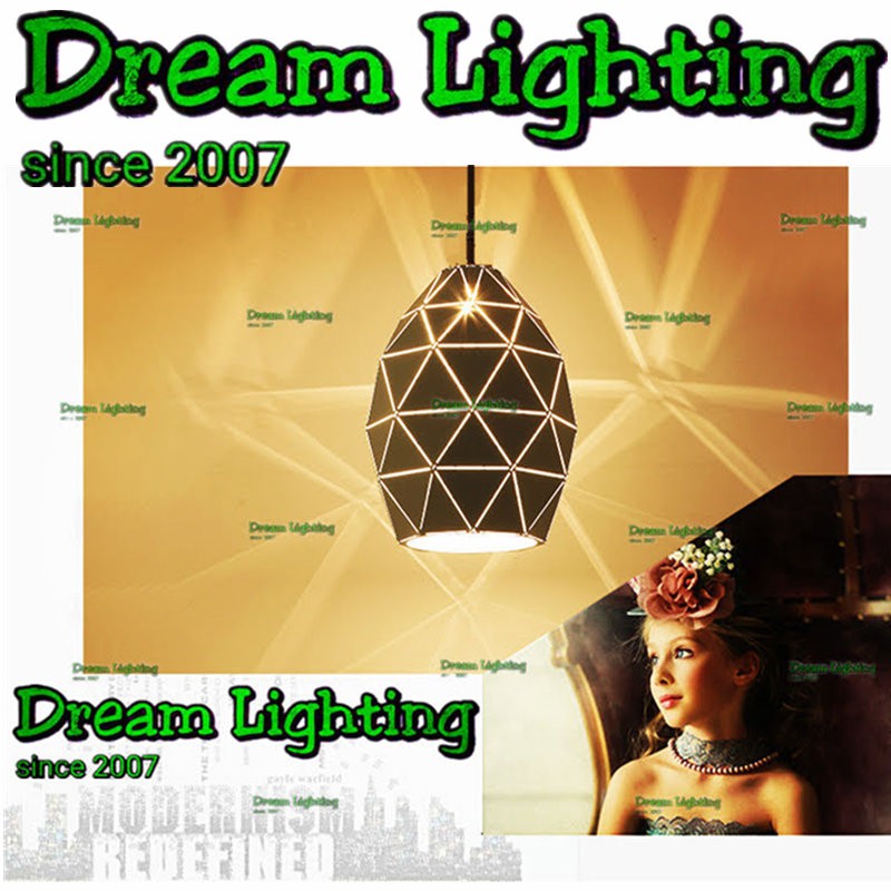 Dream Lighting / Multifaceted cut lamp Pendant light / Metal / Lampu Hiasan ruang tamu lampu