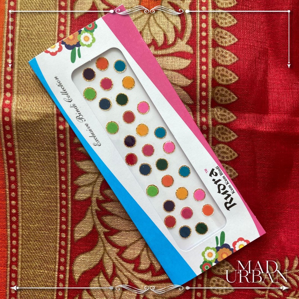 Fancy Design Indian Sticker Pottu Forehead Bindi Potu Wear Traditional ...