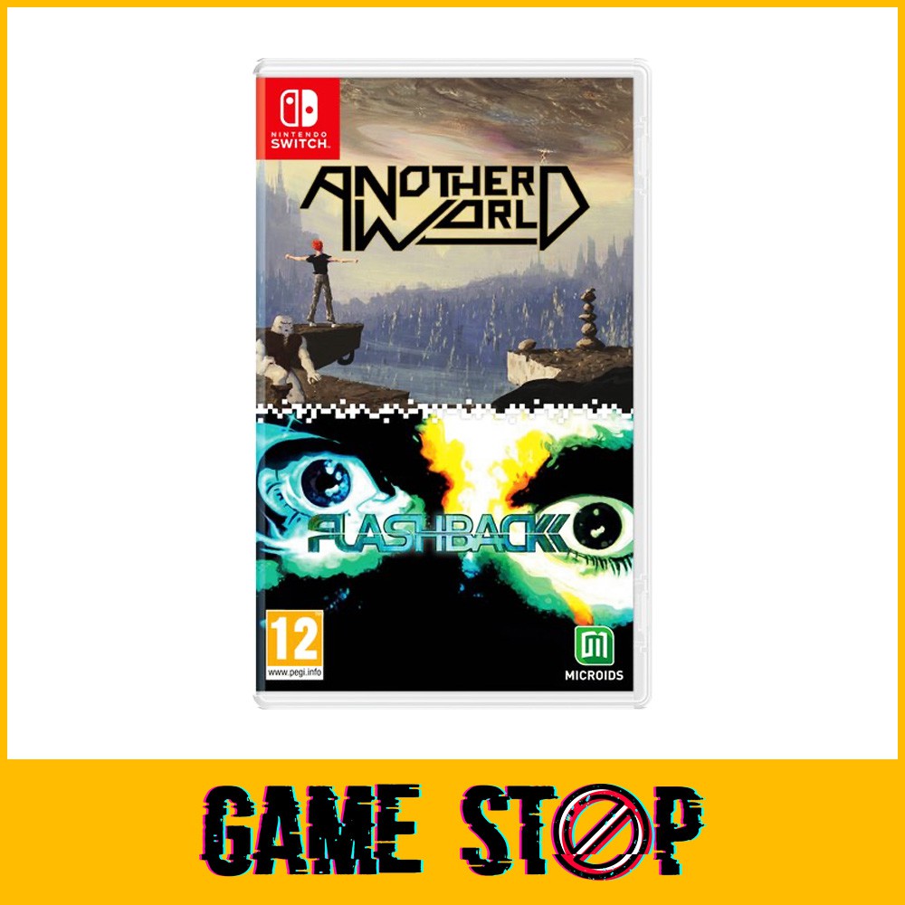 NSW Switch Another World + Flashback Double Pack Eng Version | Shopee ...