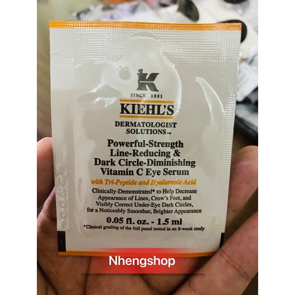 Kiehl's VITAMIN C EYE SERUM Shopee Malaysia