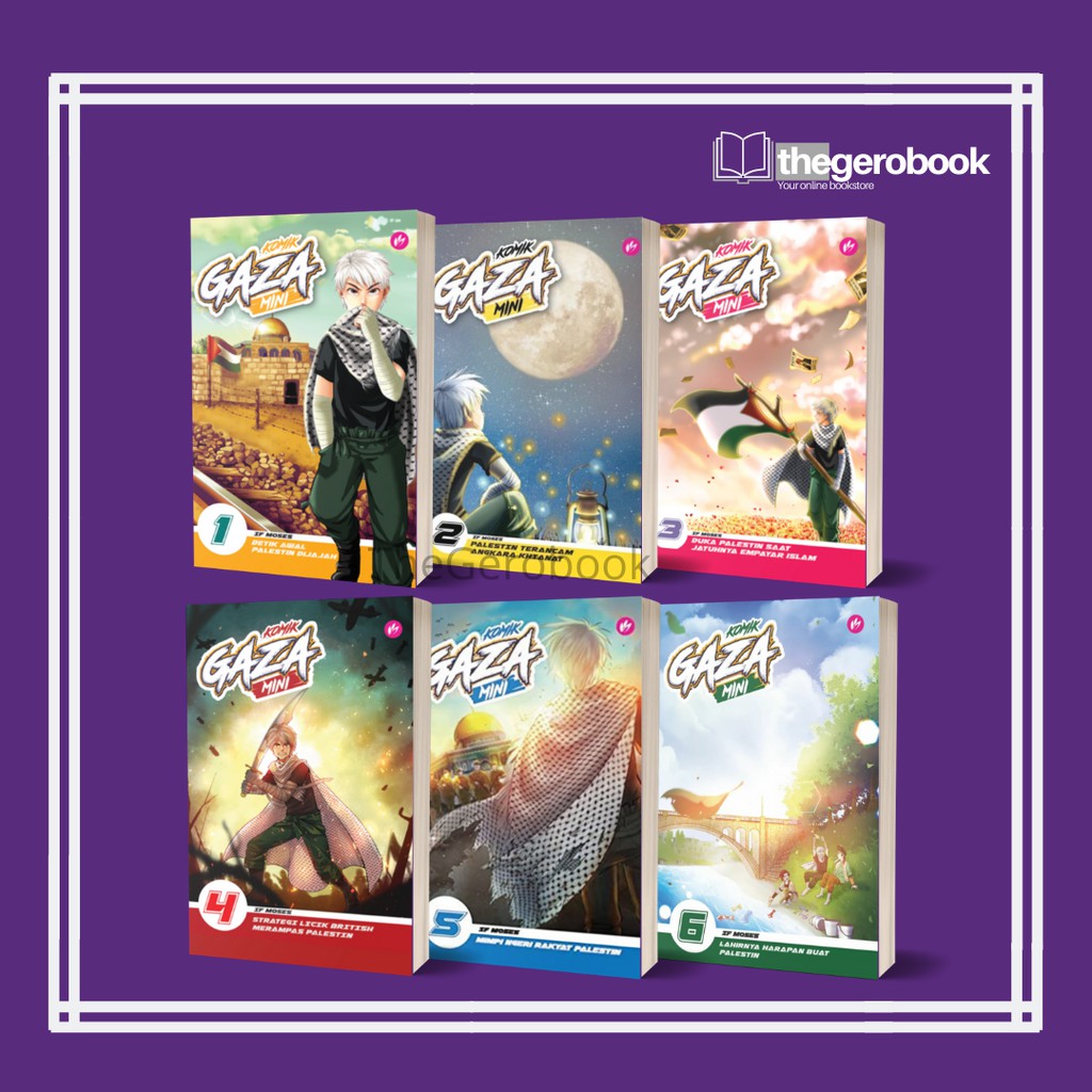 Komik Gaza Mini 1 2 3 4 5 6 7 Iman Publication If Moses