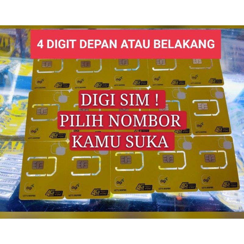 Digi vip pilih nombor . Digi choose lucky number | Shopee Malaysia