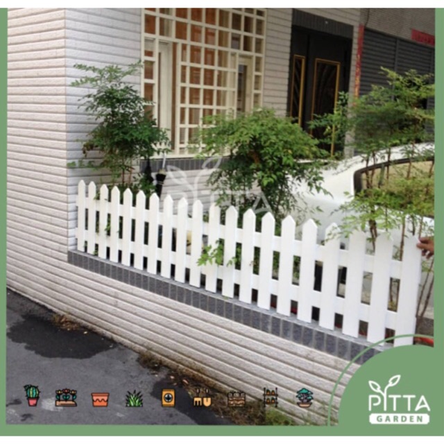 Wooden Design Garden Fencing 5 pcs | Shopee Malaysia