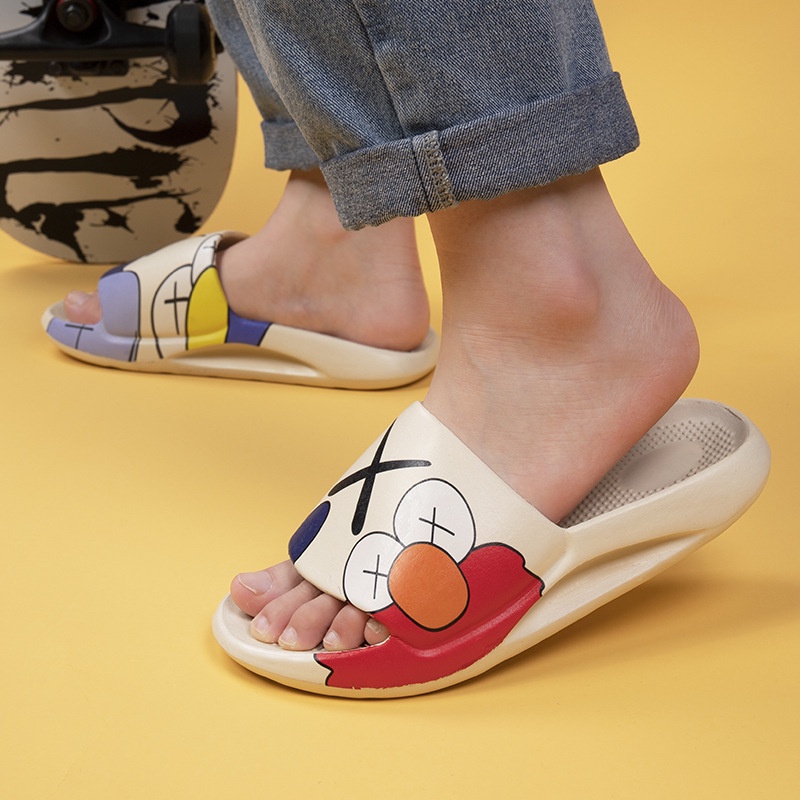 YEEZY SLIDE Sesame Street Resin Bone Slipper unisex slippers