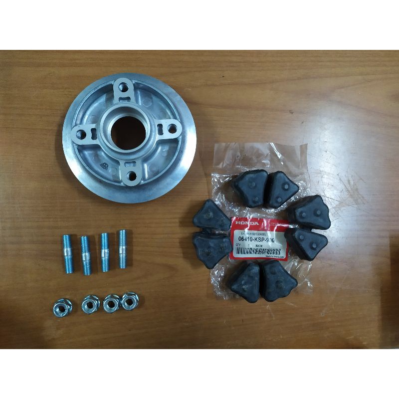 Honda Rs150 Clutch Hub Sprocket Screw Sprocket Bolt Hub Rubber Hub Damper Rs 150 Shopee Malaysia 0217