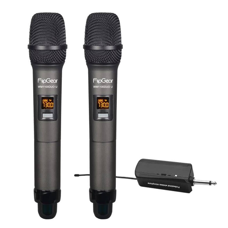 WIRELESS MICROPHONE RECHARGEABLE TRANSMITTER Shopee Malaysia