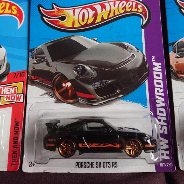 Hot Wheels Porsche 911 GT3 RS 997 991 white orange black not