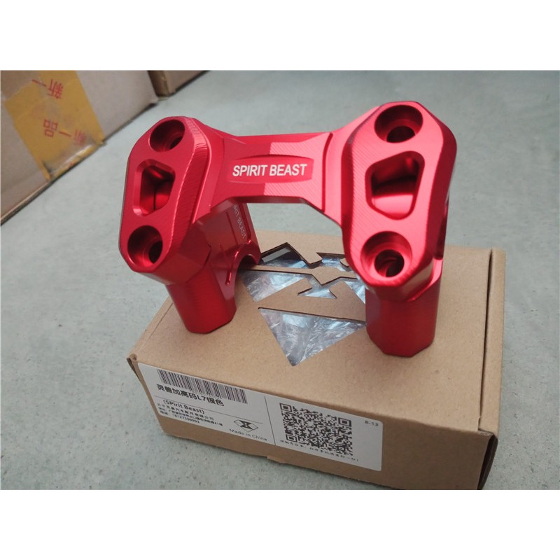 [ready stock] 1 Pair Spirit Beast L7 Motorcycle Fat Bar Riser Mount Handlebar Risers for Benelli