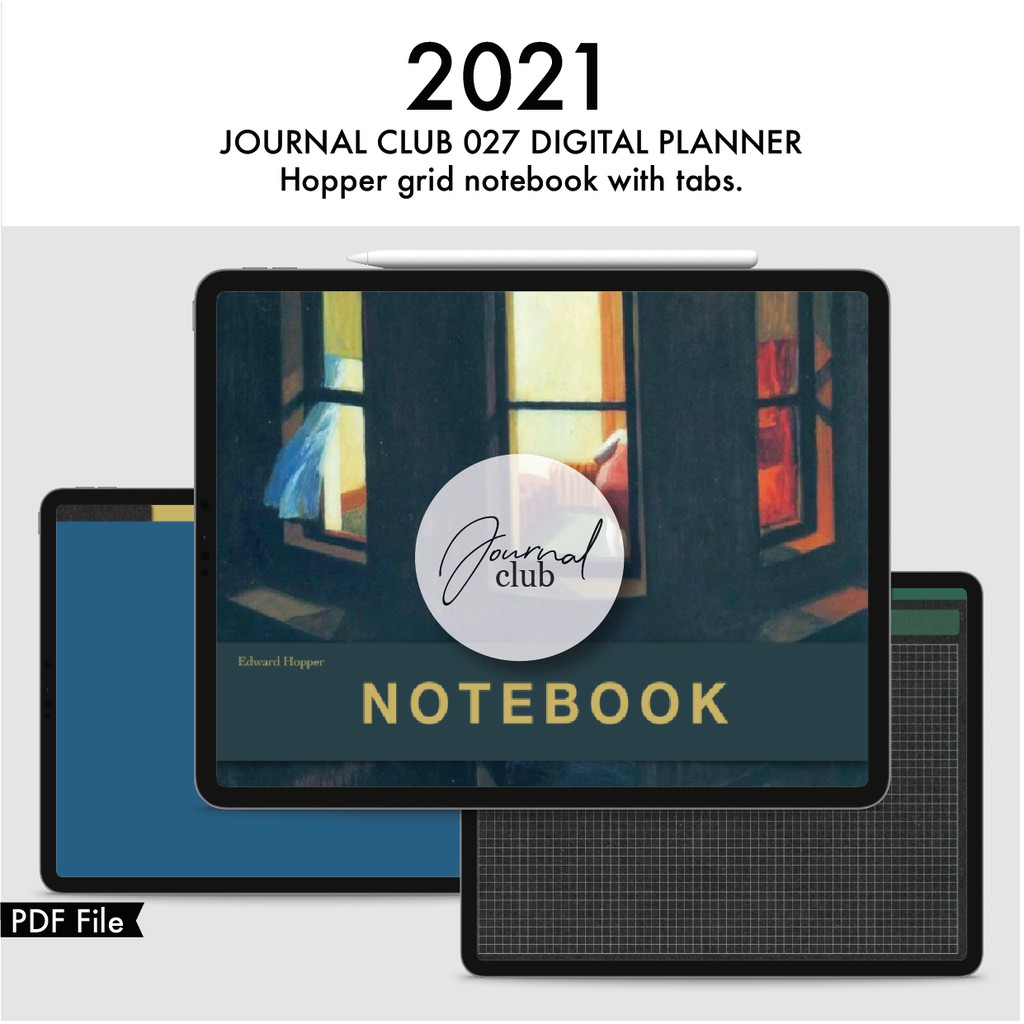 [JournalClub] Digital Hopper Notetaking [027] GoodNotes/Notability ...