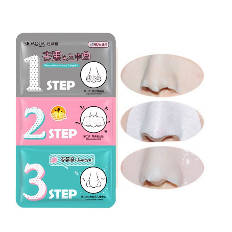 Nose sticker softening horny sucking blackheads and whiteheads acne ...