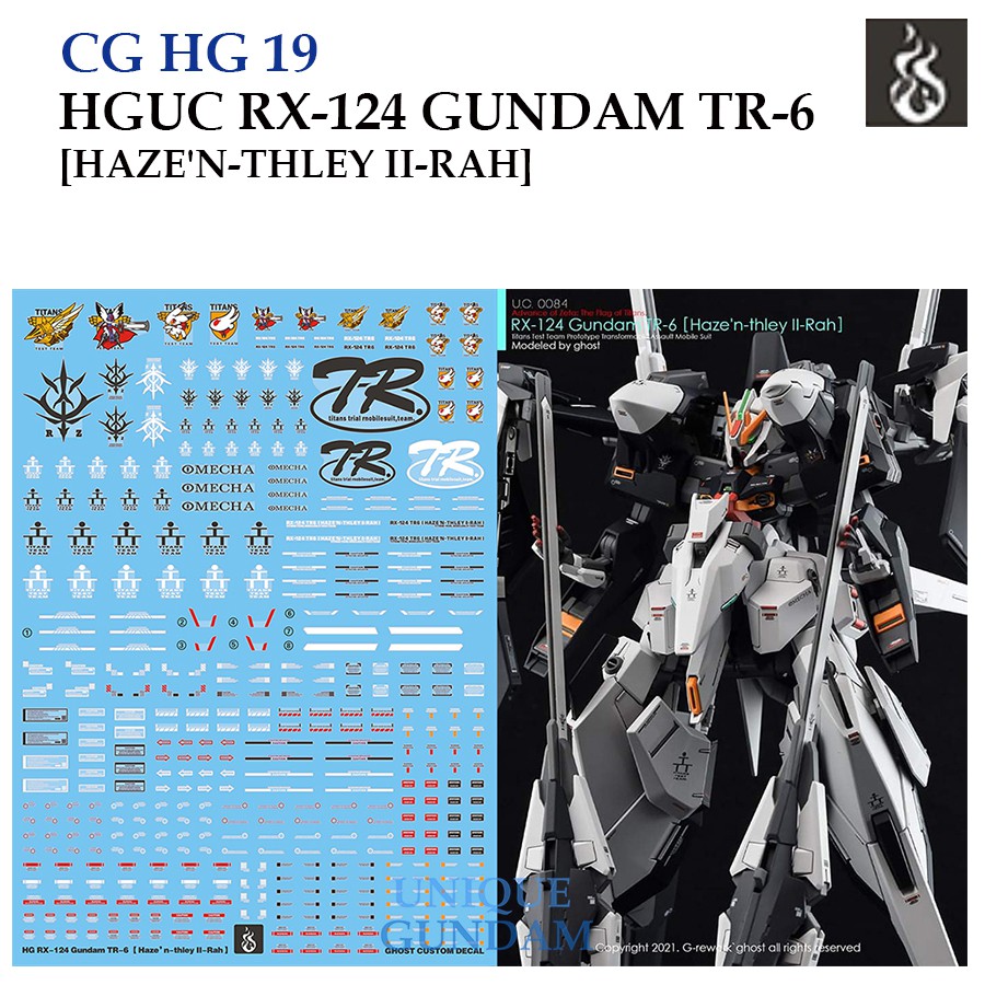[COPY GHOST] HG19 HGUC 1/144 RX124 GUNDAM TR6 [HAZE'NTHLEY IIRAH