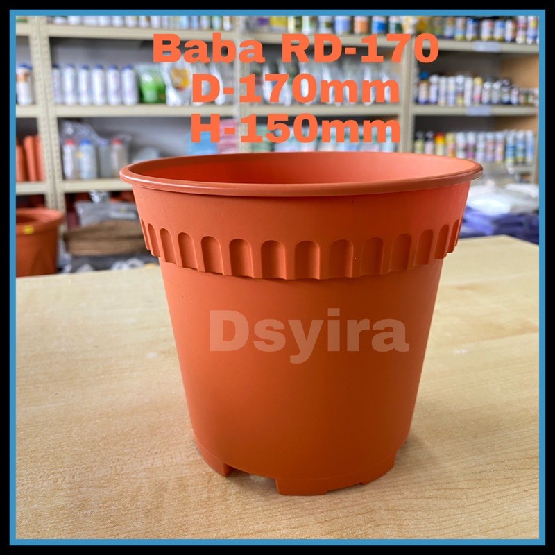 Pasu Baba RD-170( D170mm x H150mm) Berkualiti Dan Tahan Lama | Shopee ...