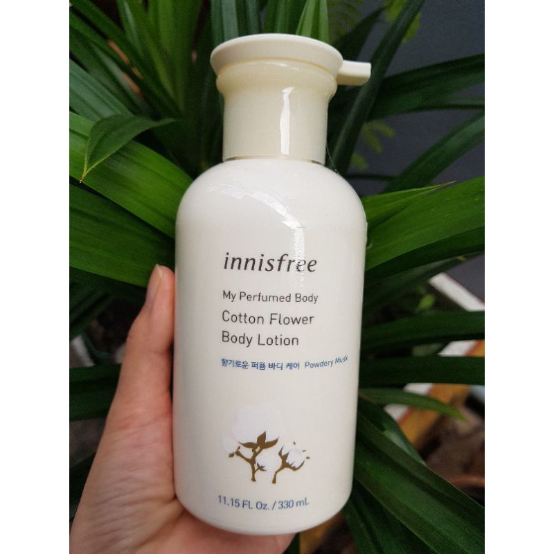 Innisfree My Perfumed Body Cotton Flower Body Lotion 330ml Shopee