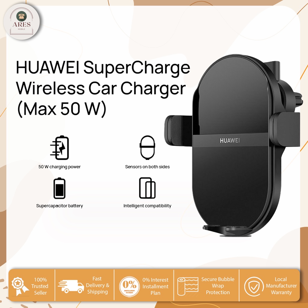 HUAWEI CK030 Supercharge 50W Wireless Car Charger Months