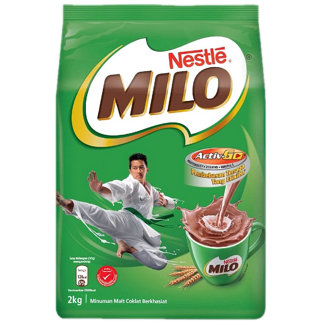 Nestle MILO Activ-Go Chocolate Malt Powder (1.8kg / 3.2kg) | Shopee ...