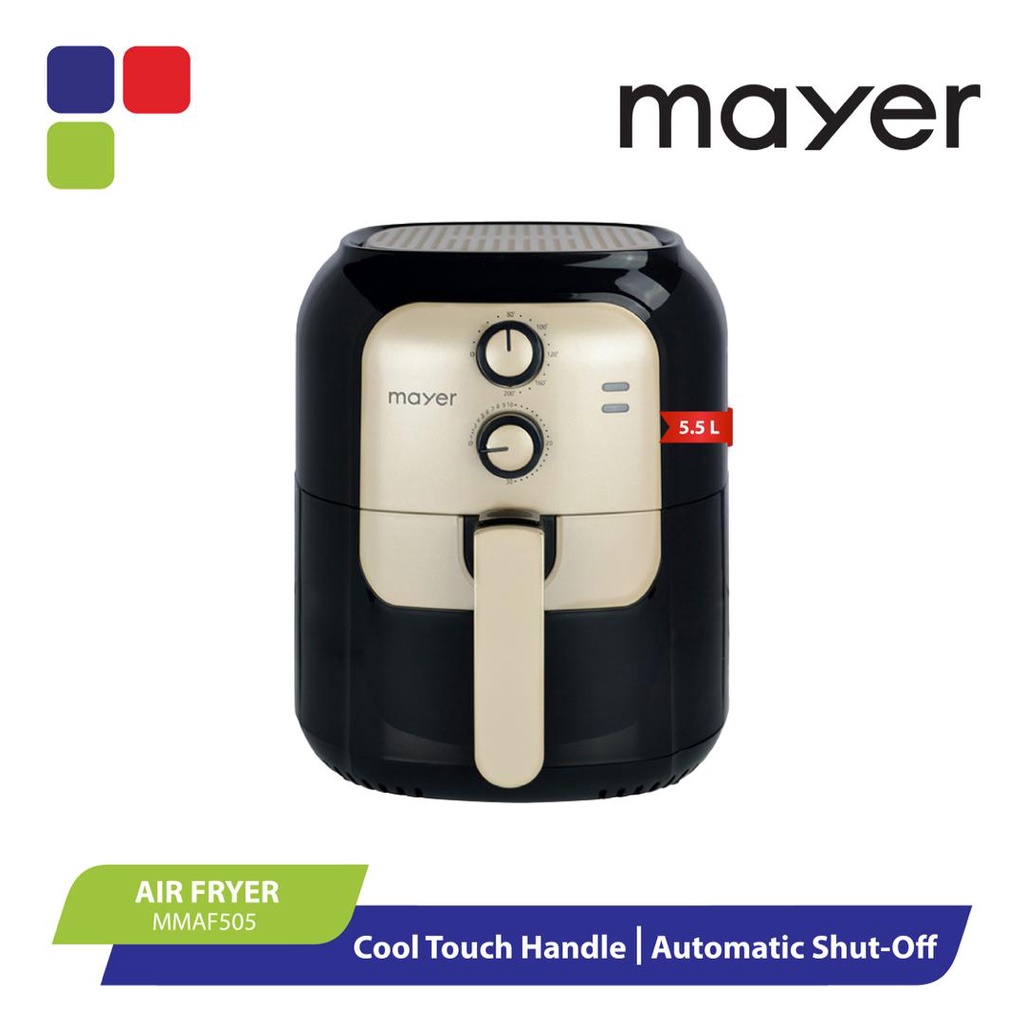 MAYER AIR FRYER 5.5L 1400W MMAF505 Shopee Malaysia