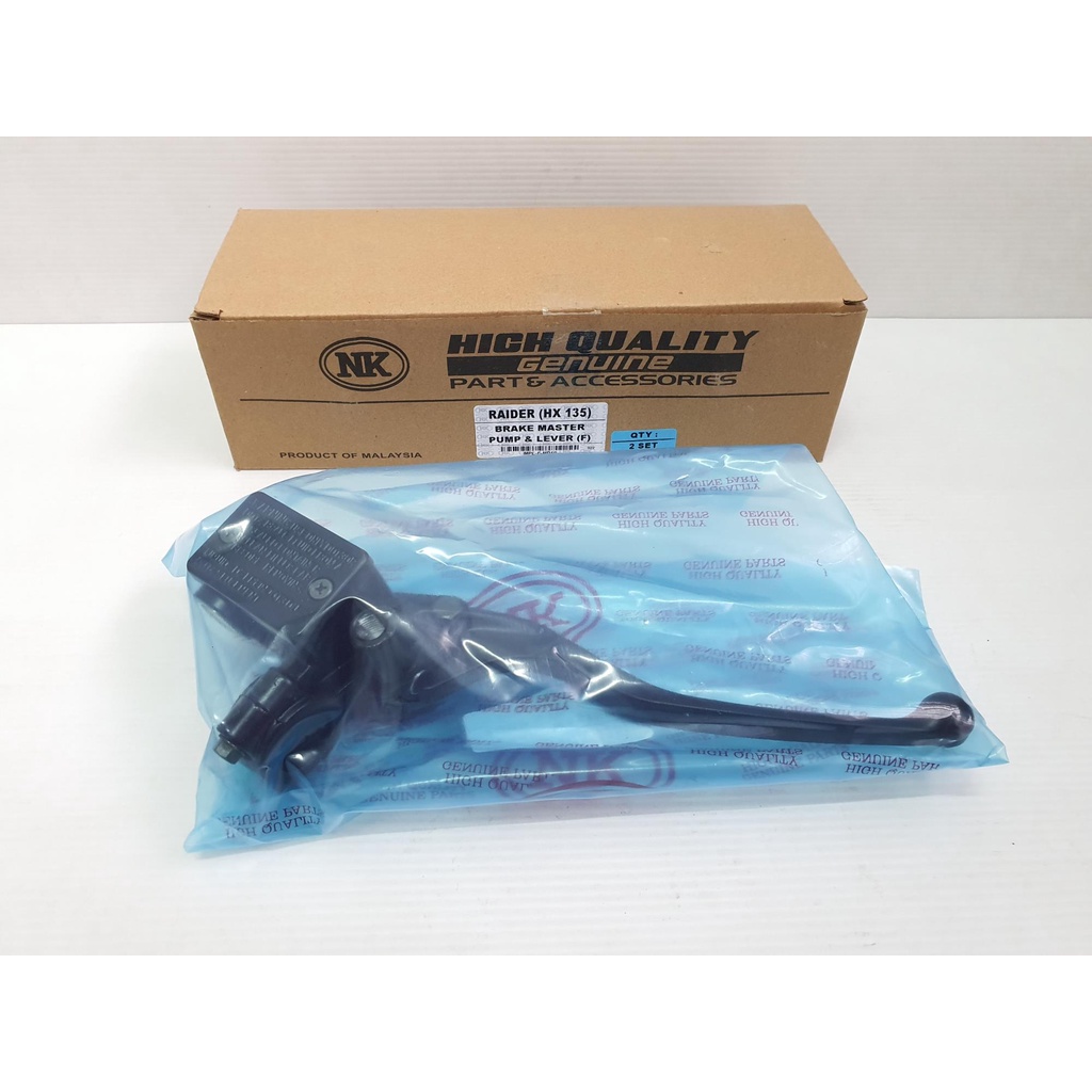 FRONT BRAKE MASTER PUMP SET – RAIDER HX135 (NK) | Shopee Malaysia