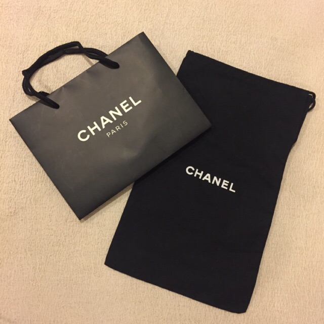 Chanel paper bag discount original