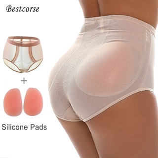 Silicone Padded Butt And Hip Enhancer Padding Butt Lifter Panty Women Fake  Ass Underwear Booty Lift But Buttocks Silicon