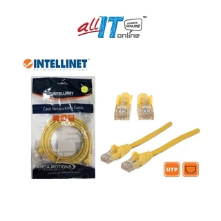 Intellinet Cat7 3M / 5M UTP Network Cable ( Red / Yellow / Green / Black ) ( 3 Meter / 5 Meter / Cat 7 / RJ45 / LAN )