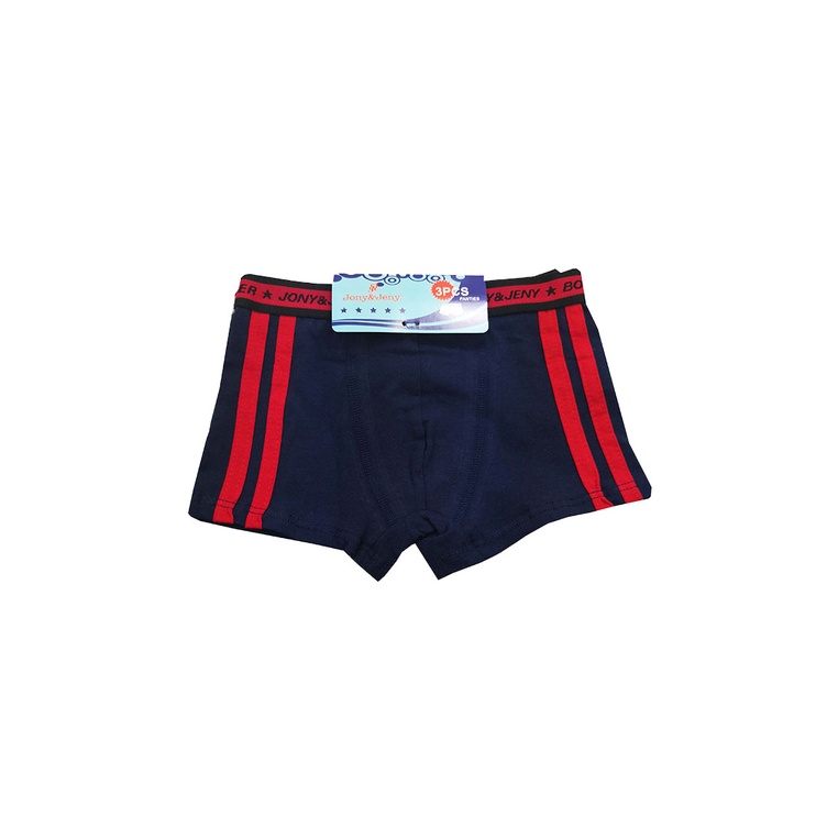 BOYS Boxer Briefs 3 Pairs (Striped)