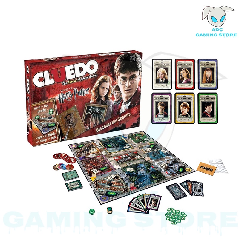Board Game Cluedo English Table Fun Card Game Desktop Game Family Game