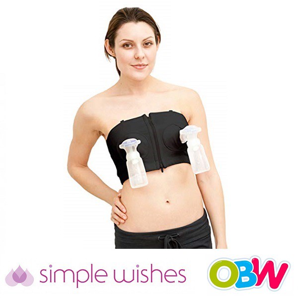 Simple Wishes Hands Free Double Pumping Bra Handsfree Medela