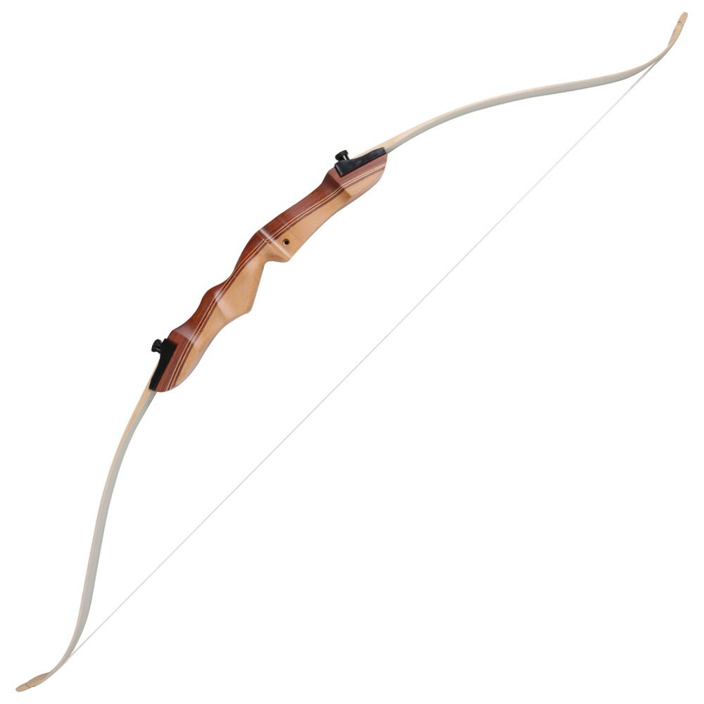 Standard Wooden Recurve Bow 54 16 Lbs For Beginner Shopee Malaysia 4901