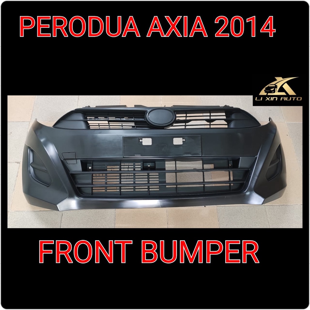 PERODUA AXIA 2014 FRONT BUMPER ( DEPAN BUMPER ) Shopee Malaysia