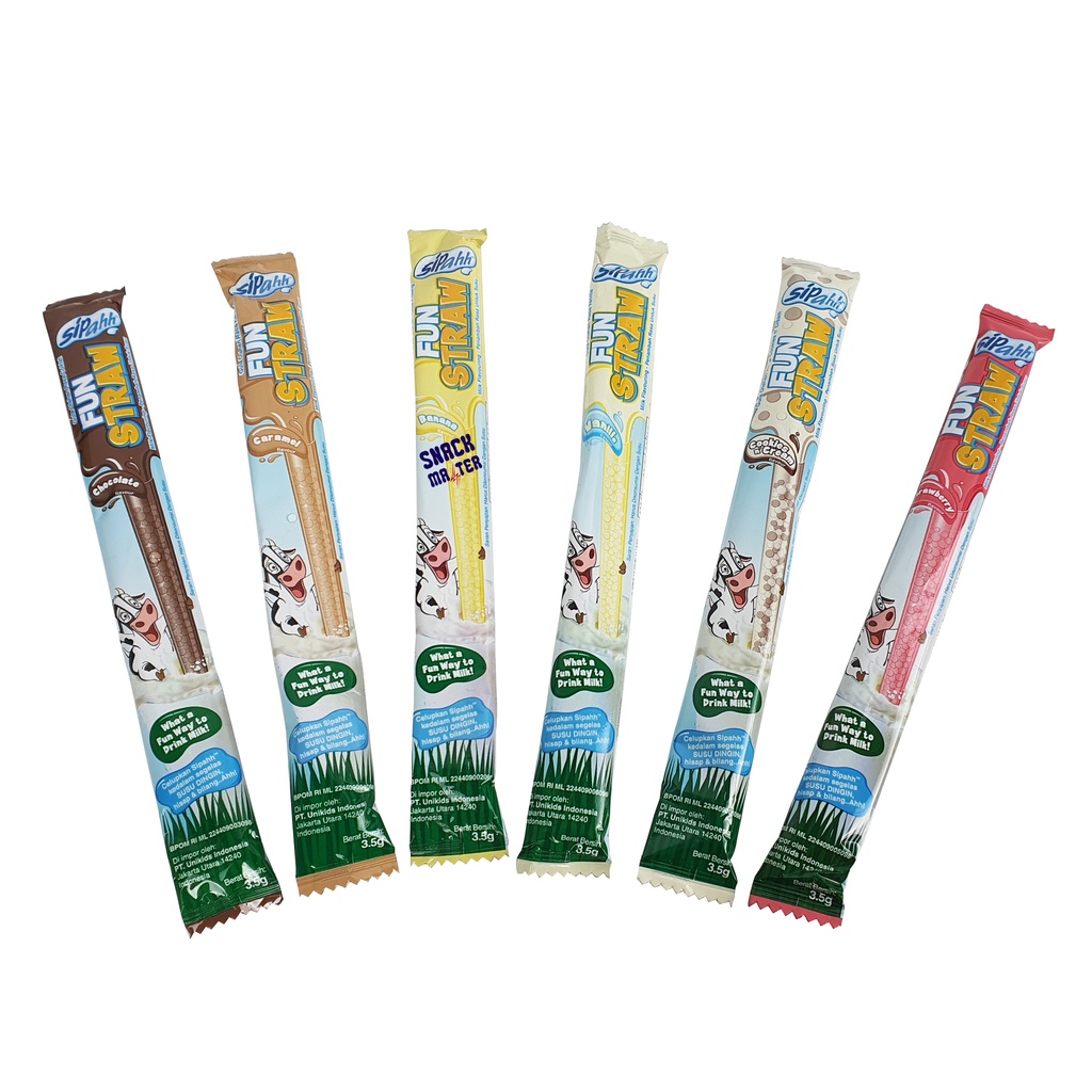Sipahh Fun Straw Magic Straw Viral Flavor Change Netto 3.5gr Shopee