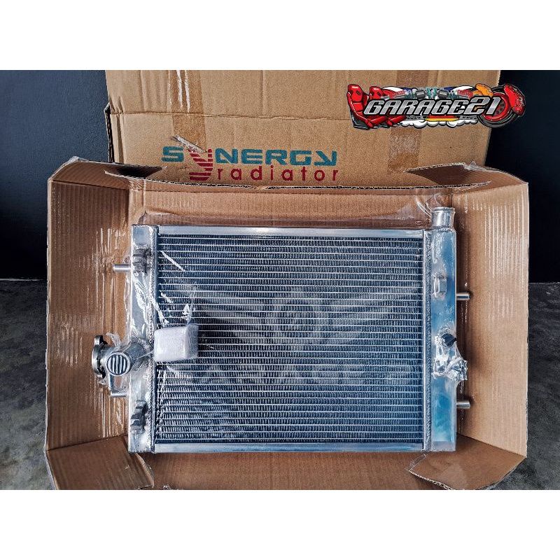 Perodua Axia Synergy Aluminium Double Layer Radiator Shopee Malaysia