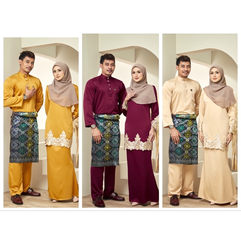 Baju Melayu Sedondon / Baju Set Couple / Baju Kurung Moden / Kurung ...