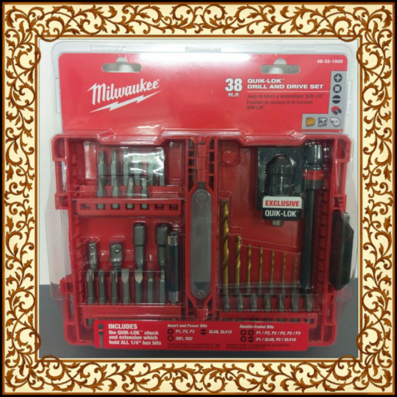 Milwaukee quik best sale lok set