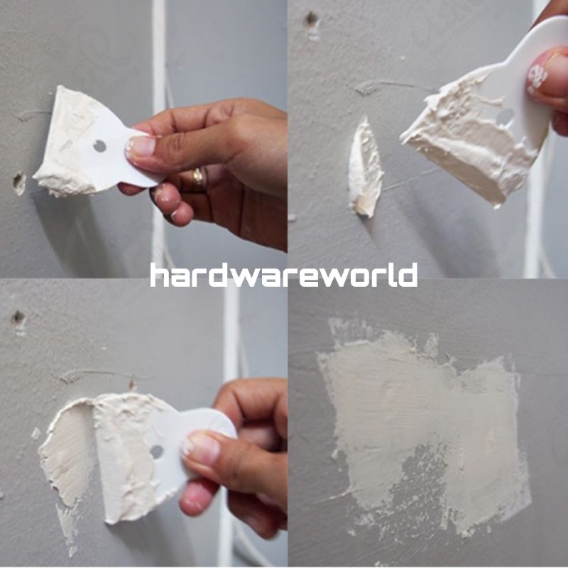 Wessbond Putty filler filling cracks & holes 500g/1500g White | Shopee