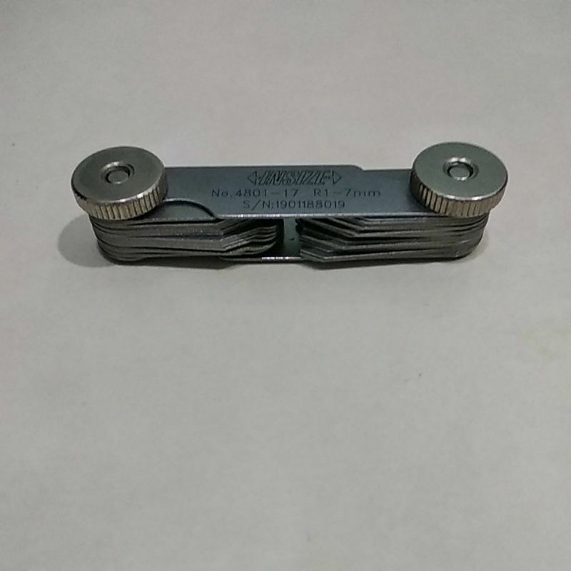 INSIZE Radius Gauge/Radius Gage Metric Engine Cylinder 480117 (17mm) Shopee Malaysia