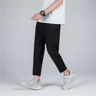 Men's Casual Pants Trousers Cotton Linen Loose Straight Casual Pants Men's  Beach Vacation