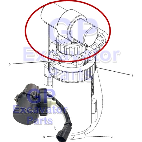 12V 24V Fuel Pump 228-9129 2289129 for Caterpillar Hydraulic Excavator ...