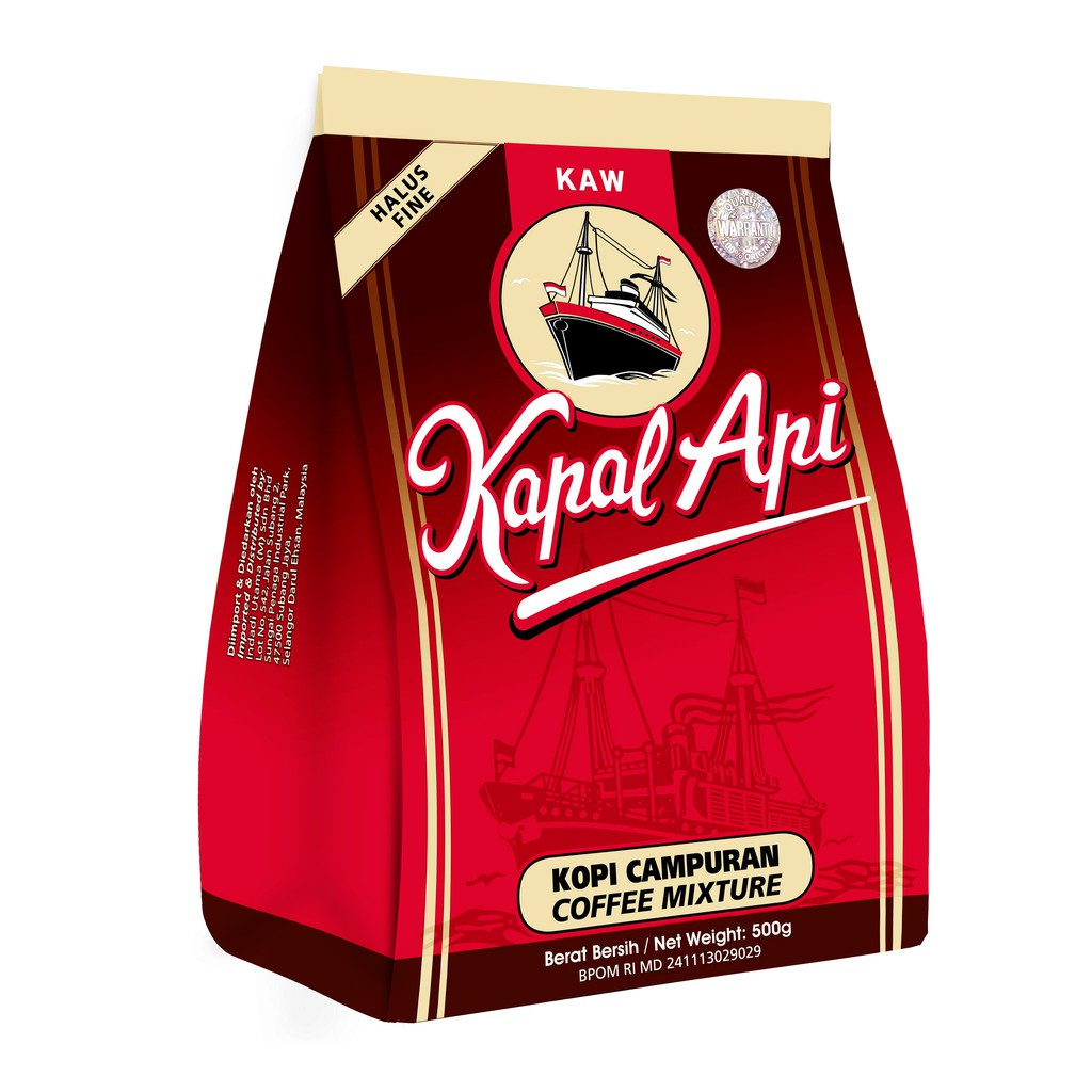 Kapal Api Coffee Mixture Halus 500g X 10 Bags Shopee Malaysia