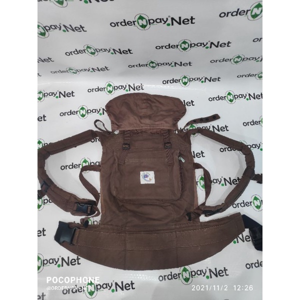 Preloved Authentic Ergobaby Original Organic series Brown