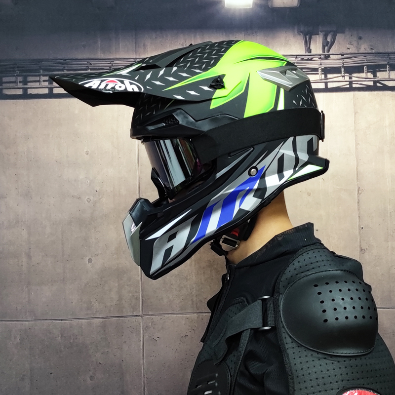 [HOT]Motorcycle ATV Helmet Off-Road Helmet Full Face Motocross Downhill ...