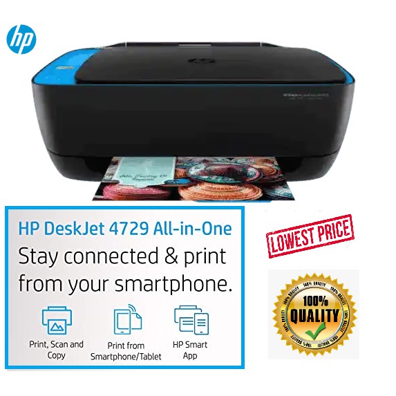 HP DeskJet Ink Advantage Ultra 4729 All-in-One Printer(Ready stock ...