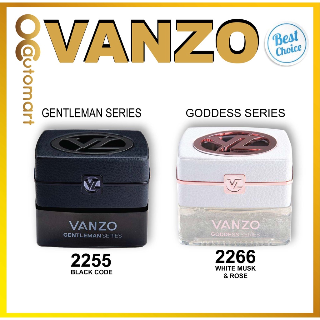 100% ORIGINAL VANZO NEW Generation Healthy Car Air Freshener Car