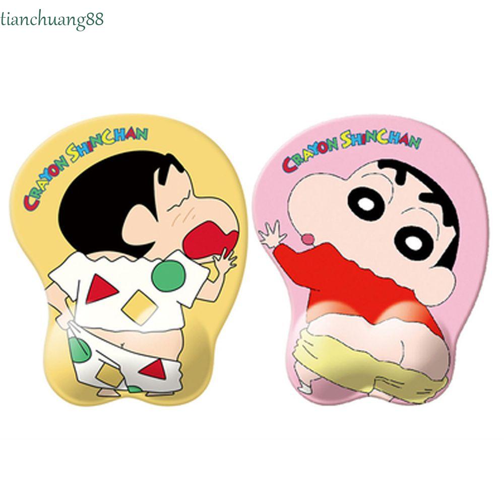 TIANCHUANG Comfortable Mouse Pad Laptops Wrist Rest Crayon Shin-chan ...