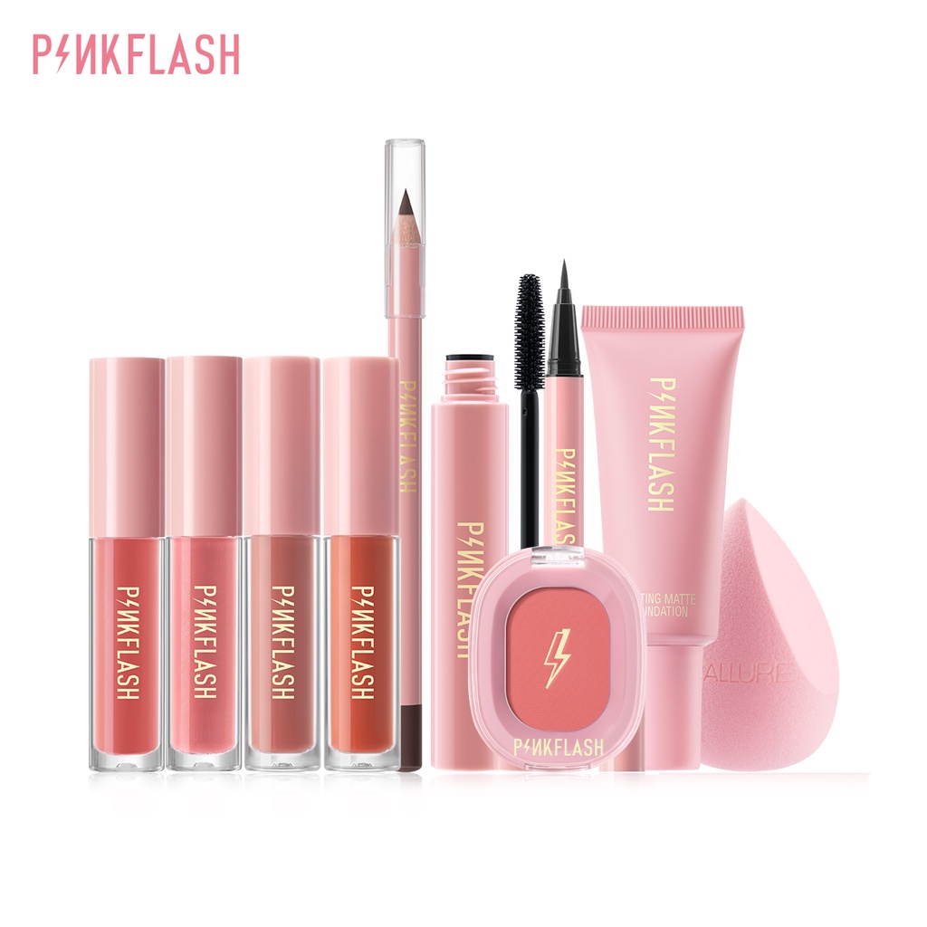 PINKFLASH Hot Makeup 10 Item Makeup Beauty Gift Set - The Hottest Face ...