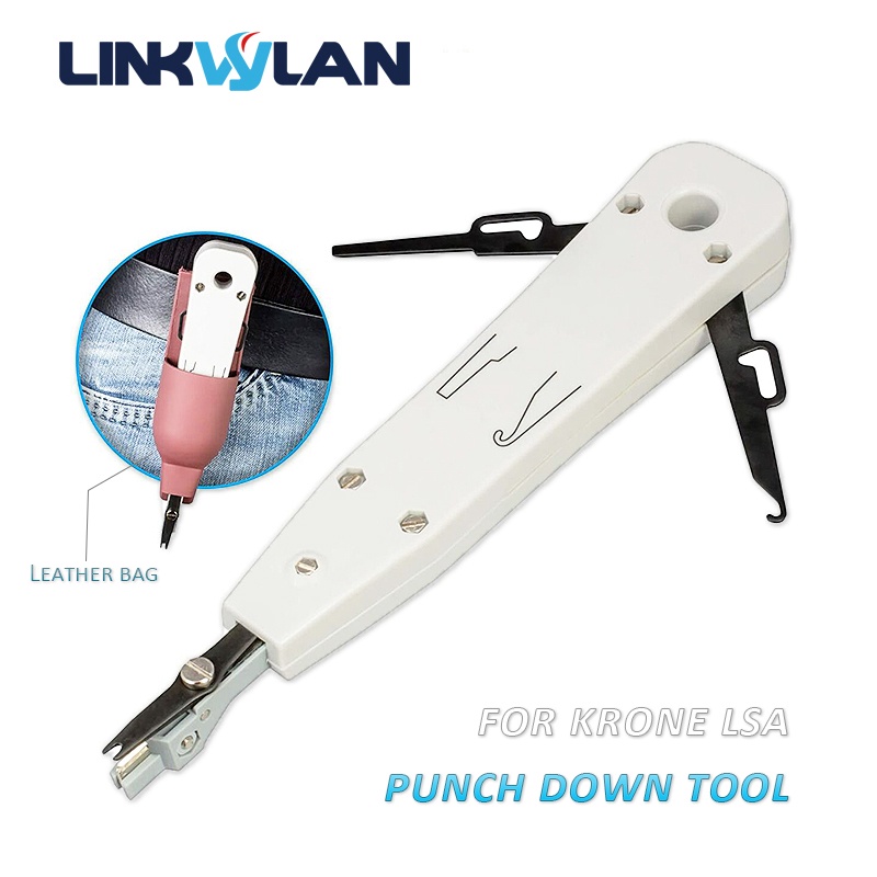 Linkwylan LSA Punch Down Tool For Krone IDC LSA Strips Termination For
