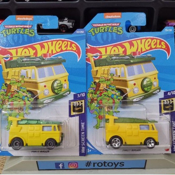 2021 Hot Wheels PARTY WAGON B Case #39/250 - Teenage Mutant Ninja Turtles A74 - Foto 14